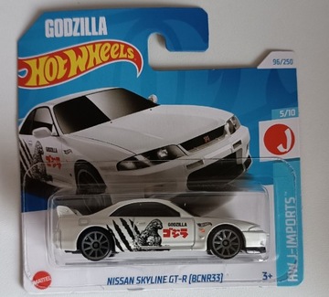 Hot wheels Nissan Skyline GT-R BCNR33