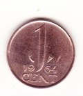 HOLANDIA .... 1 cent .... 1964 ...KM 180