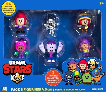 Figurki brawl stars | 8 figurek!