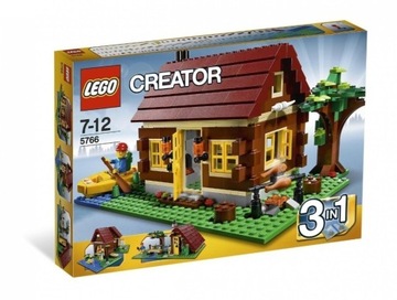 LEGO 5766 Creator 3w1 - Chata z bali - unikat nowy