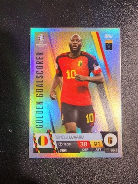 EURO 2024 TOPPS MATCH ATTAX GOLDEN GOALSCORER GG 2 ROMELU LUKAKU