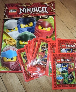 Lego Ninjago Legacy Legenda Powraca Album naklejki 15 saszetek 