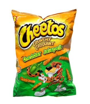 Cheetos Cheddar Jalapeno 175 gram, Kanada