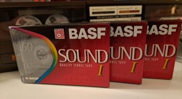 Kasety magnetofonowe BASF SOUND I 60 min