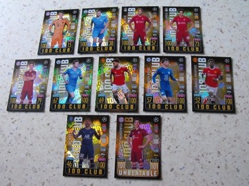 Karty MATCH ATTAX 2022, 100 CLUB CHAMPIONS LEAGUE