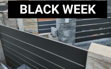 Ogrodzenia BLACK WEEK pustaki panele budmat joniec
