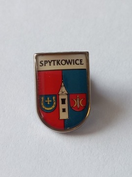 Herb gminy Spytkowice przypinka pin odznaka