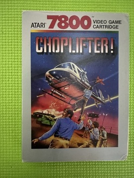 Gra na konsolę Atari 7800 CHOPLIFTER ! Box komplet