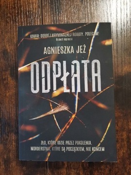 Książka - Odpłata - Agnieszka Jeż