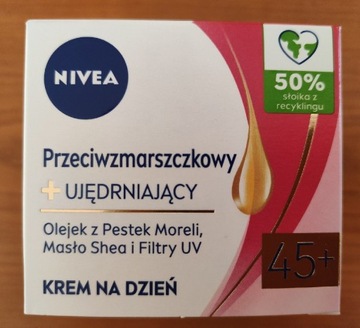 Nivea Krem przeciwzmarszczkowy Ujedrniajacy +45