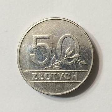 50 zł złotych 1990 