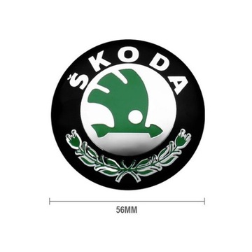 Emblemat logo znaczek Skoda