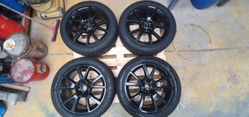 Felgi Ronal Audi 18'' opony zimowe Goodyear