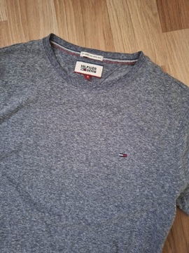 Tommy Hilfiger T-shirt gładki rozmiar S 