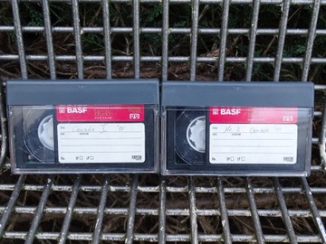 Kaseta BASF / EMTEC VHS-C HG45 używana ładna VHSC
