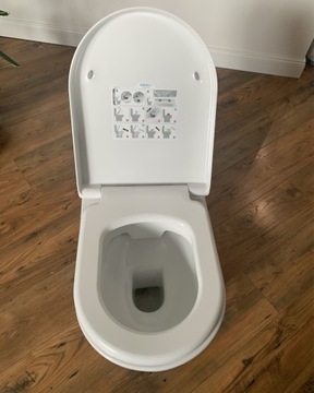 Misa WC wisząca podwieszana Grohe SEREL hygiene 