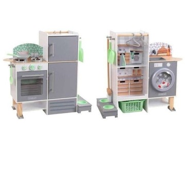 KidKraft 10240 kuchnia i pralnia 2w1