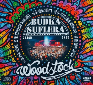 BUDKA SUFLERA Przystanek Woodstock 2CD+2DVD 2014r