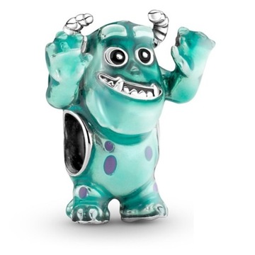 Charms Sulley z Potwory i spółka srebro 925