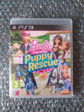 Barbie Puppy Rescue PS3 UNIKAT 3xA