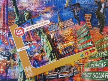 Playtive, Puzzle, 1000el., NY, New York, Nowy York
