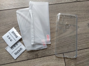 Etui silikonowe + szkło Samsung Galaxy A11 