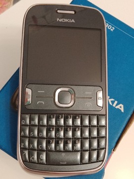 Piękna NOKIA 302 ASHA komplet /BEZ SIMLOCKA /PL