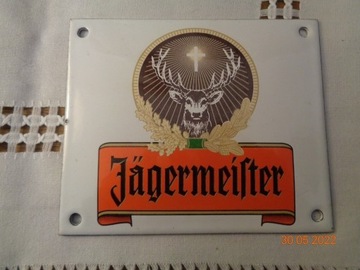 JAGERMEISTER-oryginalna tabliczka