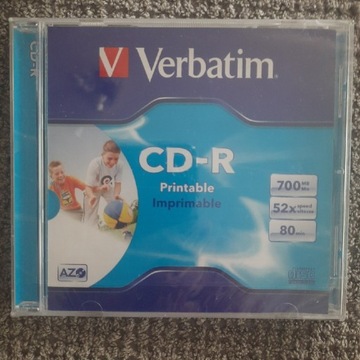 płyta CD-R Verbatim printable  1szt 