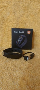 Smart Band 7 M7, nowy czarny 