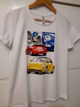 Koszulka T-shirt damska/męska VV New Beetle