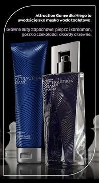 Avon attraction game Man 75ml