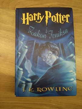 Harry Potter i Zakon Feniksa pierwsze wydanie twarda