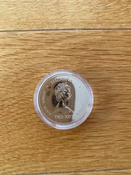 Kanada 1 Dolar 1977 Srebrny Jubileusz Elżbiety II