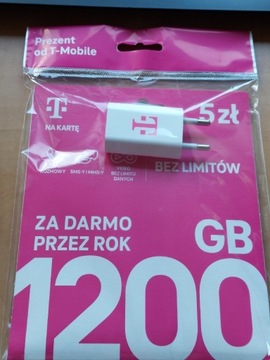 Starter T-Mobile z ładowarką unikat