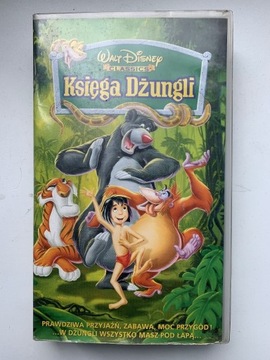 KSIĘGA DŻUNGLI kaseta VHS