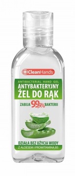 ANTYBAKTERYJNY ŻEL DO RĄK Cleanhands 50ml