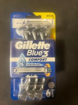 Maszynki Gillette Blue 3, 6 sztuk
