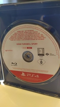 Gran Turismo SPORT PROMO DISC + Steelbook PS4