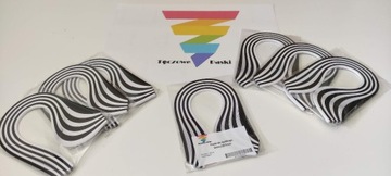 Paski do Quillingu Zestaw MIX Zebra 3 mm 