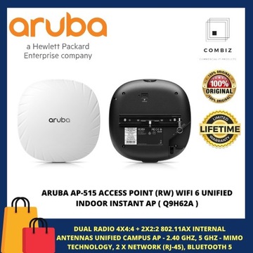 Access Point ARUBA AP-515 (RW) 2,4/5 GHz NOWY(!)