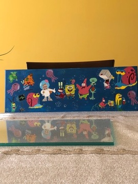 Własnoręczny obraz SpongeBob'a 20cmx60cm