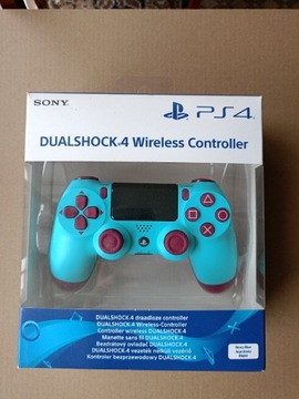 Dualshock 4 Berry Blue, Pad PS4 Nowy 