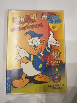 Kalendarz Szkolny Kaczora Donalda 1996/1997 Nowy