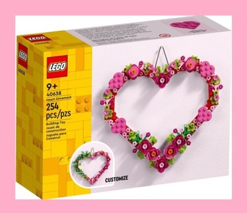LEGO 40638 SERCE Ozdoba w kształcie serca