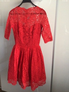 Czerwona sukienka Lou 