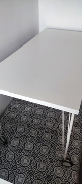 Stół/biurko Ikea Linnmon 150x75, nóżki z kółkami 