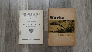 W.KRAWCZYK WARKA I OKOLICE PRZEWODNIK 1949 PTTK 