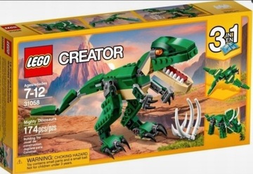 Lego Creator dinozaury 31058