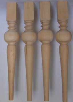 nogi toczone do stołu stylowe klasyka lite drewno